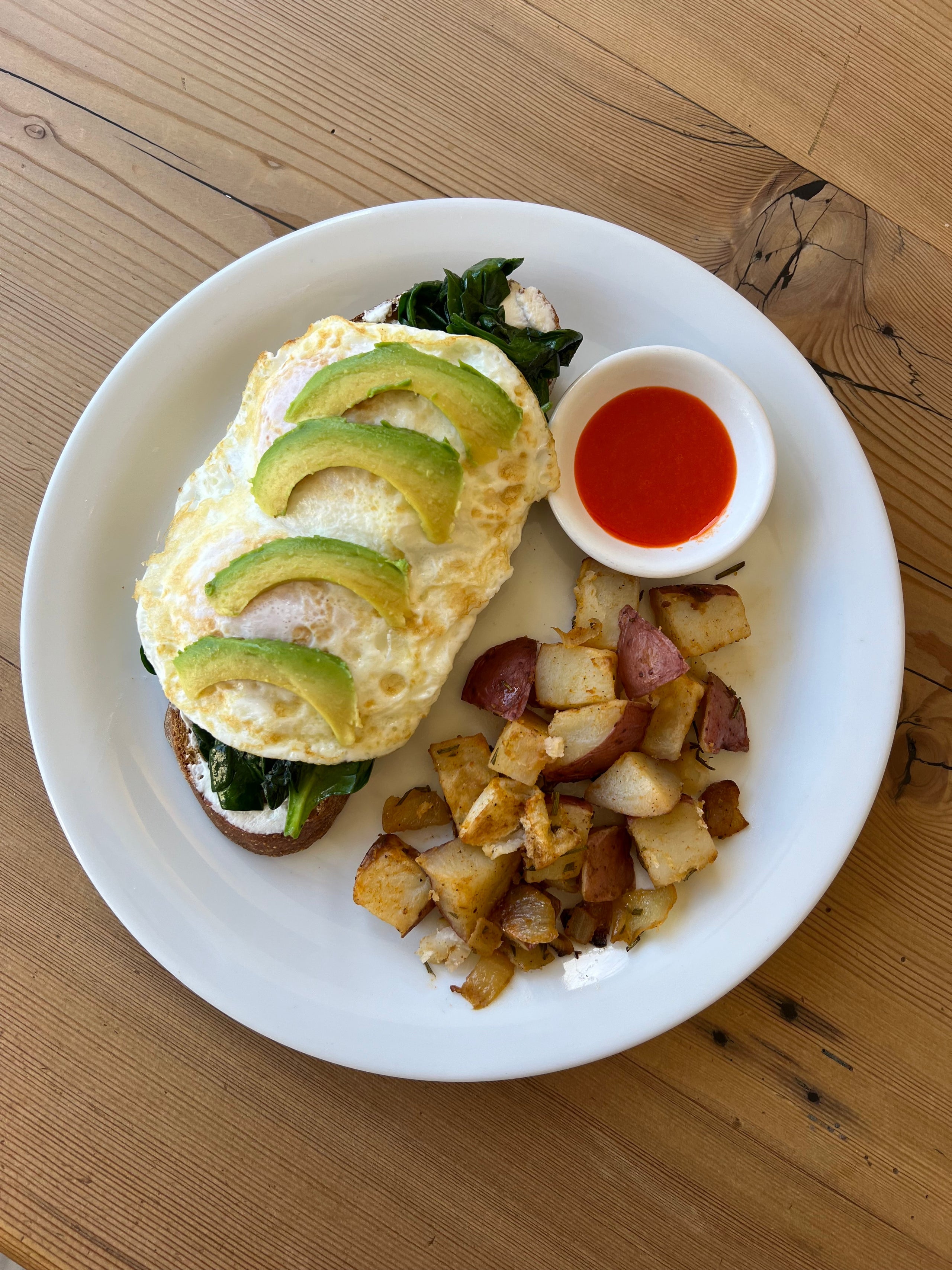 Toast Florentine